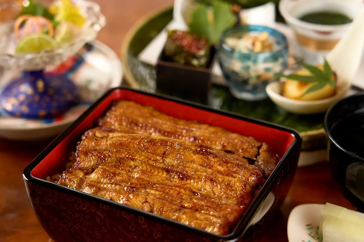 うなぎ懐石 写真